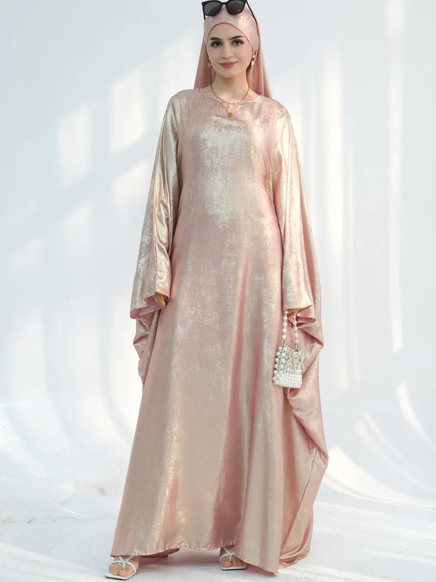 Women's Shimmer Kaftan Maxi Dress