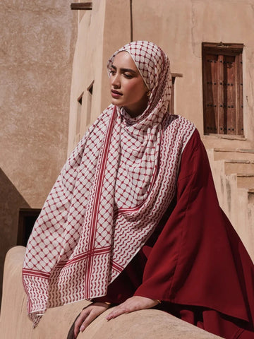 Premium Keffiyeh Hijab Scarf