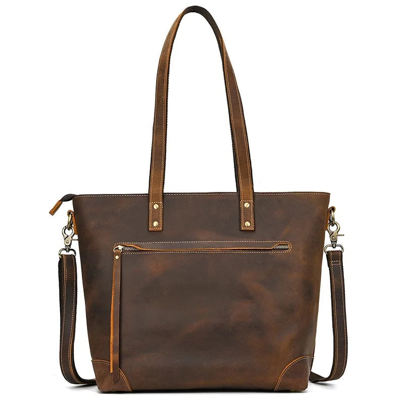 Vintage Leather Tote