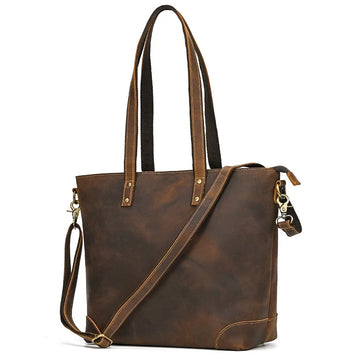 Vintage Leather Tote