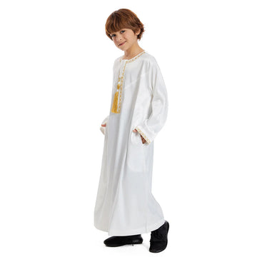 Kids’ Tassel Robe