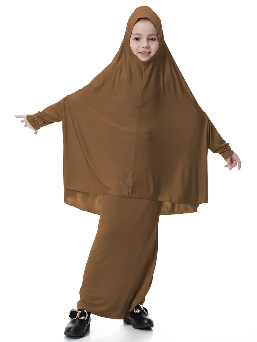 Girls’ Khimar Prayer Set