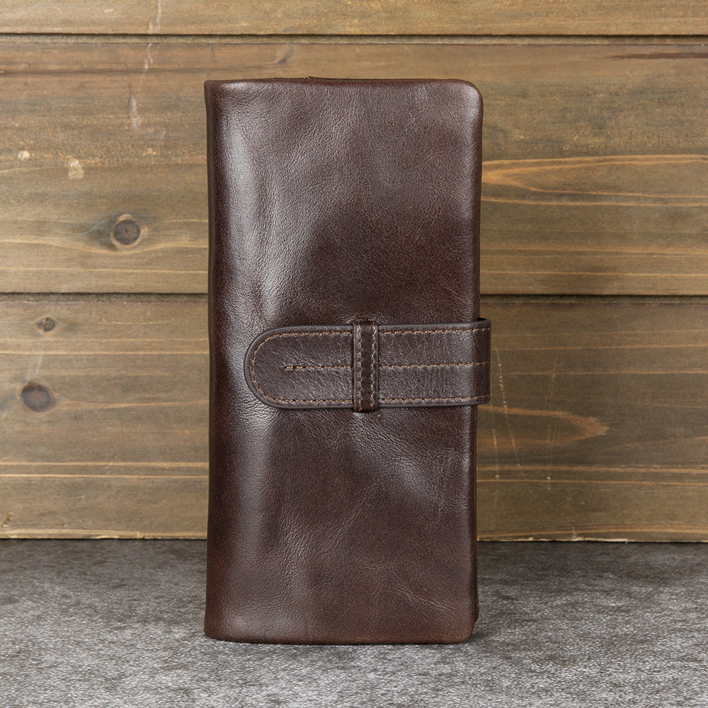Vintage Cowhide Leather Wallet
