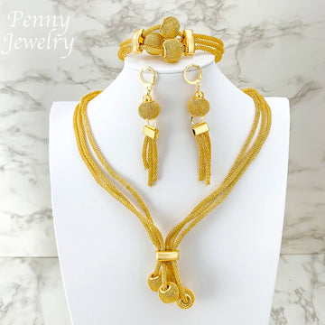 Classic Gold Jewellery Set