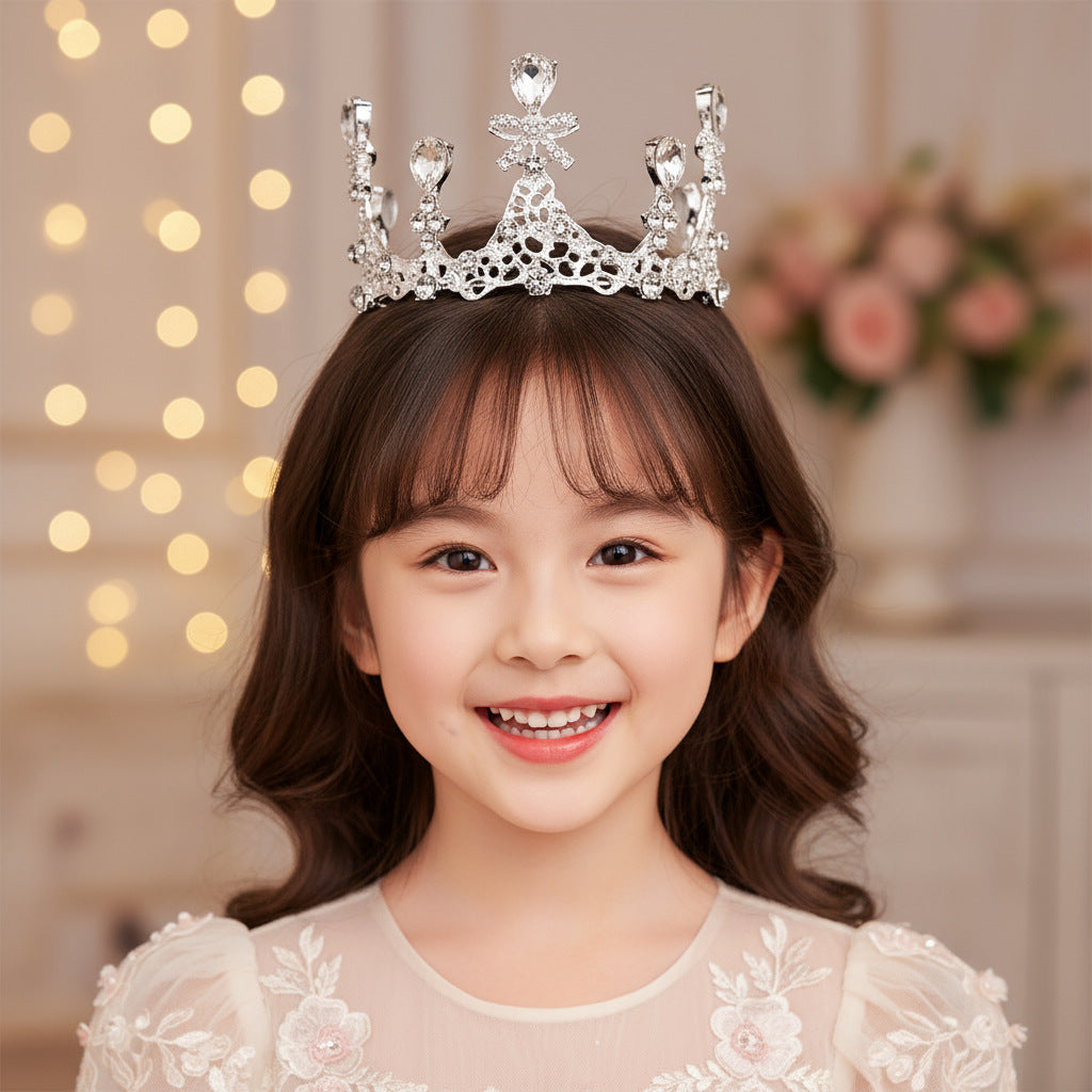 Mini Rhinestone Crown