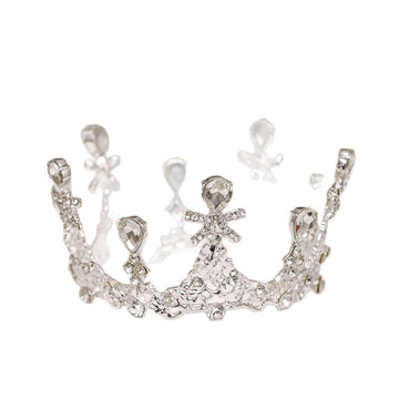Mini Rhinestone Crown