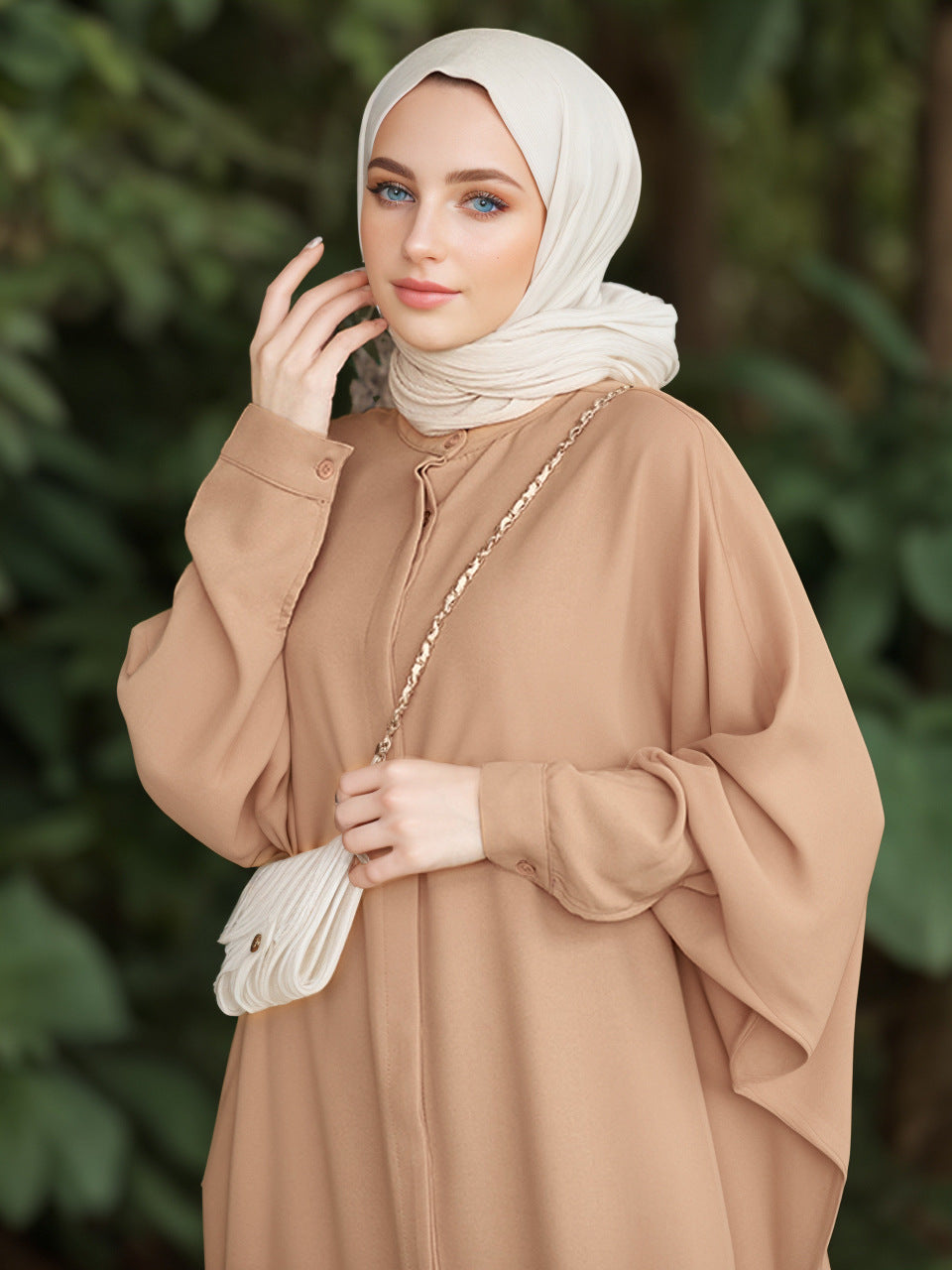 Elegant Batwing Abaya