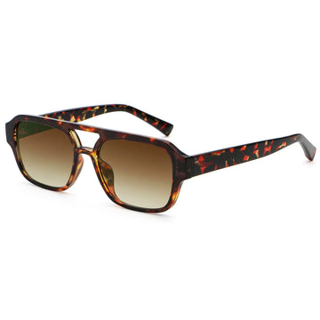 Retro Square Pilot Sunglasses
