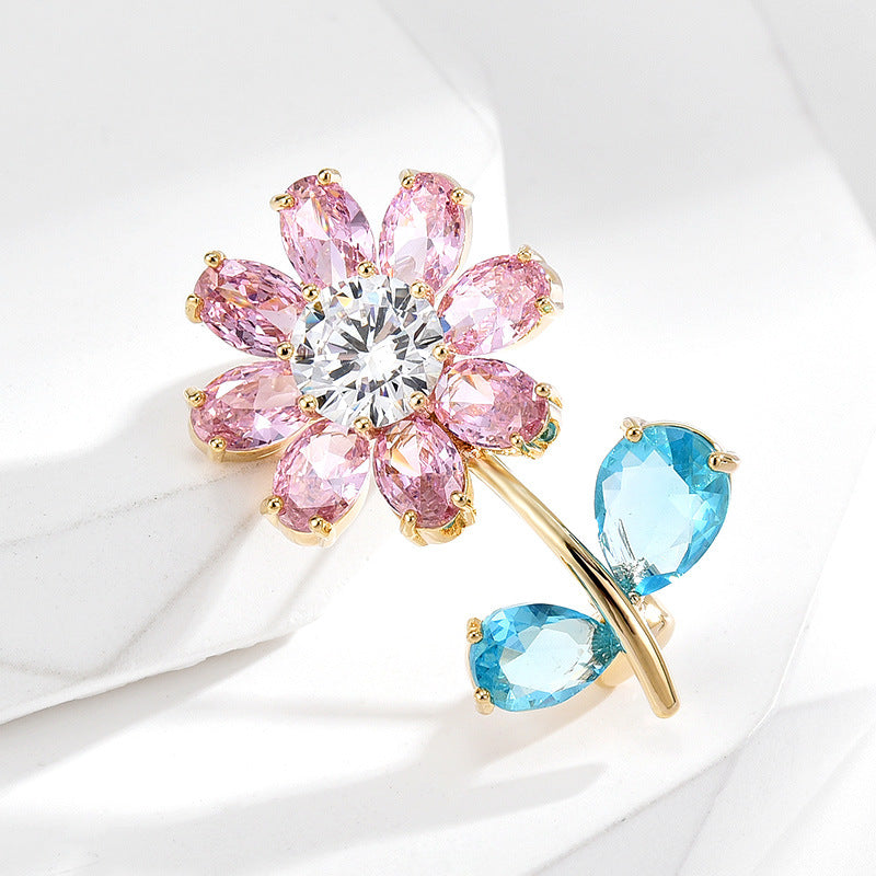 Blush Blossom Brooch