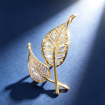 Leaflight Brooch