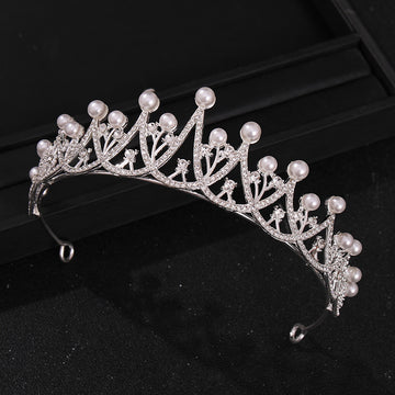 Pearl Crystal Tiara