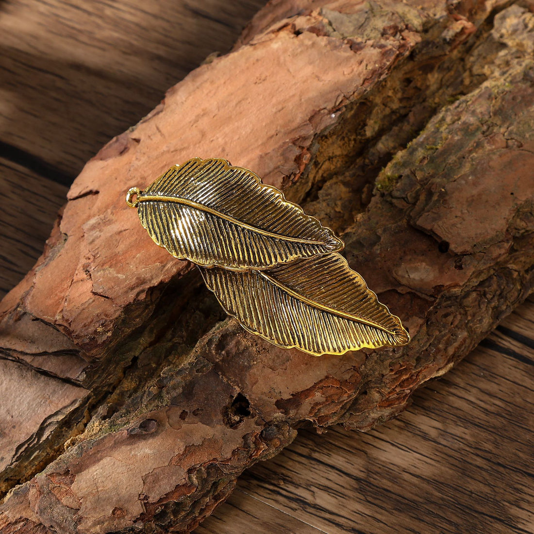 Vintage Leaf Hairpin