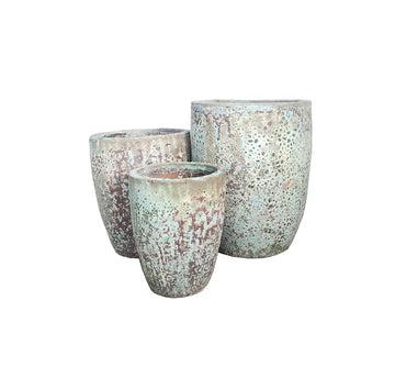 Green Ceramic Flower Pot