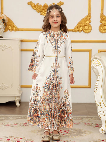 Girls’ Floral Dress