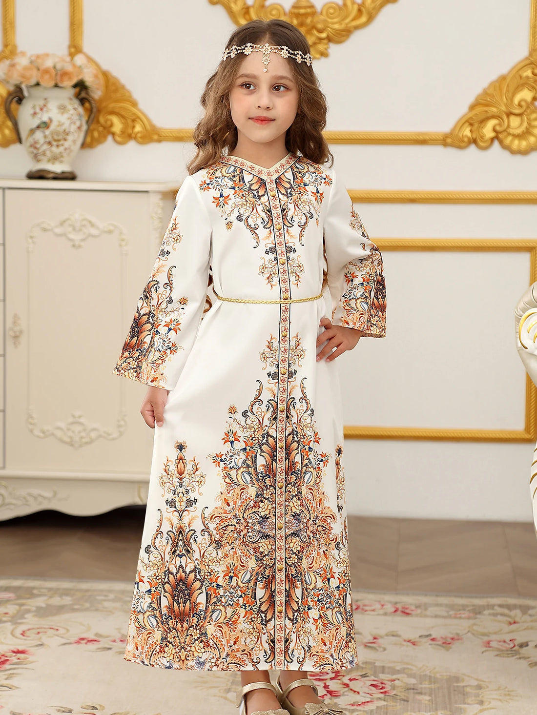 Girls’ Floral Dress