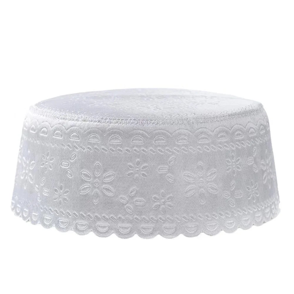 Men’s Embroidered Prayer Cap