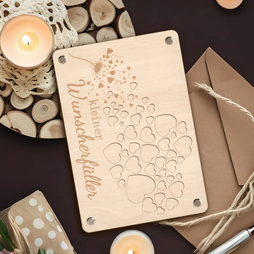 Wooden Money Gift Card
